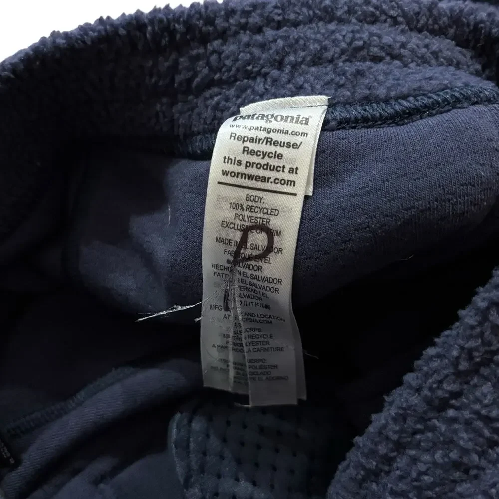 Patagonia Shearling Nena Joggers Fuzzy Sweatpants Blue Women’s XXS 24x29” NWOT